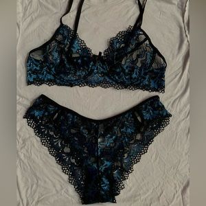Knotty Knickers Midnight Bloom Set